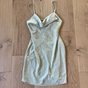 Urban Outfitters - Cowl neck pistachios green dress - size XS